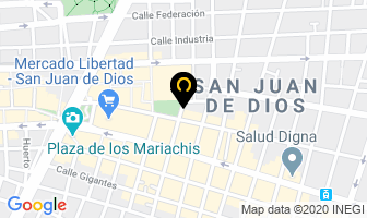 Mapa de Tortas Ahogadas Richard en Guadalajara