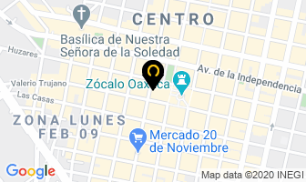 Mapa de Tortas Los Novios en Oaxaca de Juárez