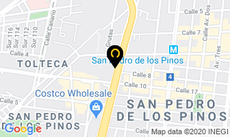 Mapa de Toyo Tires en Ciudad de Mexico