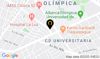 Mapa de Tracto Recon en Guadalajara