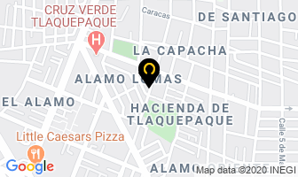 Mapa de Transcoyote Express en San Pedro Tlaquepaque
