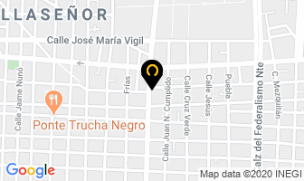 Mapa de Transmisiones Automaticas Camacho en Guadalajara