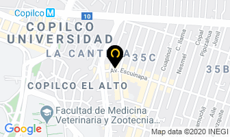 Mapa de Transmisiones Automáticas Hernández Coyoacán en Coyoacán