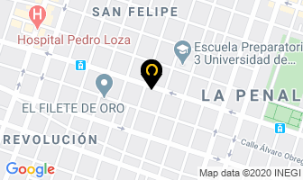 Mapa de Transmisiones Automaticas Macias en Guadalajara