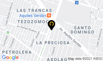 Mapa de Transmisiones Especializadas en Ciudad de Mexico