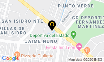Mapa de Transportadora Interamericana Sa De Cv en León