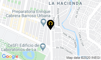 Mapa de Transporte De Maquinaria Lowboy en Puebla