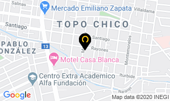 Mapa de Transportes Avila en Monterrey