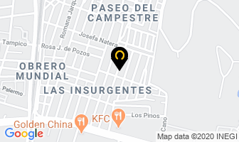 Mapa de Transportes “Segoviano” en Celaya