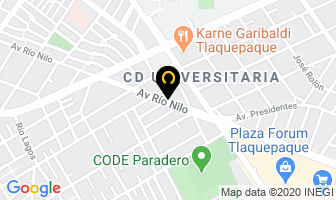 Mapa de Transvectio - Renta De Autobuses en Guadalajara