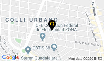 Mapa de Trazo Vinil Publicidad en Zapopan