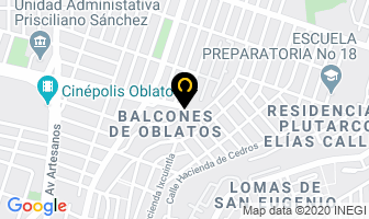 Mapa de Trimariachi en Guadalajara