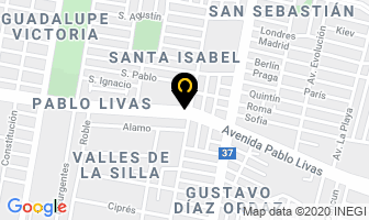 Mapa de Trio Palmeras en Guadalupe