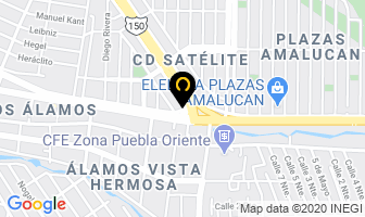 Mapa de Turbo Angelopolis en Puebla