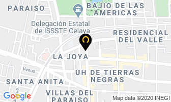 Mapa de Turismo Diaz De Leon en Celaya