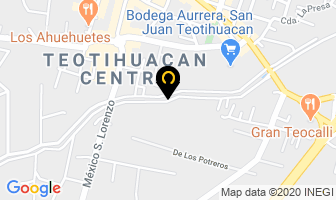Mapa de Turismo M. G. en Ciudad de Mexico