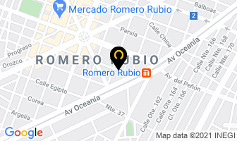 Mapa de Turismo Omicron en Ciudad de Mexico