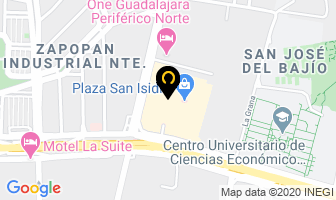 Mapa de Unidad Dental en Zapopan