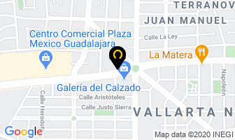 Mapa de Unidifusion en Guadalajara