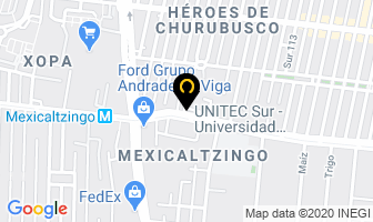 Mapa de Uniformes La Virginia en Ciudad de Mexico