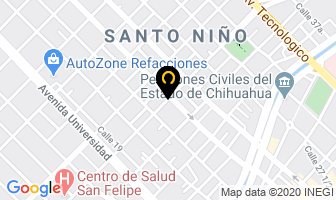 Mapa de Uniformes Y Gráficos De Anda en Chihuahua