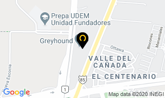 Mapa de United Rentals en General Escobedo