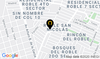Mapa de Universal Steel, S.a. De C.v. en San Nicolás de los Garza