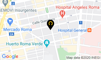 Mapa de Universidad De Londres en Ciudad de Mexico