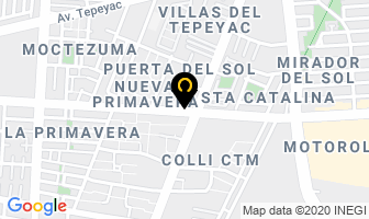 Mapa de Universidad Univer en Zapopan