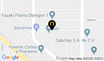 Mapa de Urbaca en Cajeme