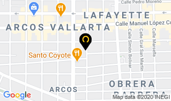 Mapa de Urodifem De Occidente, S.c. en Guadalajara