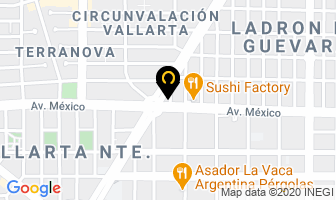 Mapa de Usg Plafones en Guadalajara