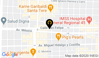 Mapa de Valdez RuÍz Manuel en Guadalajara