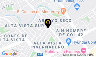Mapa de Valy Floristeria en Monterrey