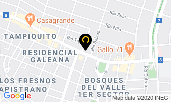 Mapa de Vanity en San Pedro Garza García