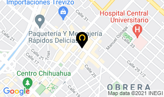 Mapa de Vanity Beauty Supply en Chihuahua