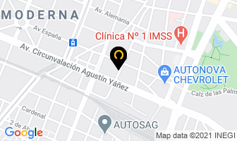 Mapa de Vermizula S.a De C.v en Guadalajara