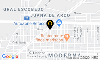 Mapa de Veterinaria Dr's Montiel en Monterrey