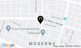Mapa de Veterinaria La Perrita Tapatia en Guadalajara