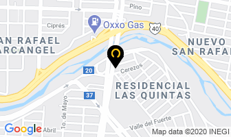 Mapa de Veterinaria Las Quintas en Guadalupe