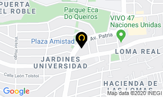 Mapa de Viajes Capistrano en Zapopan