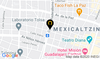 Mapa de Viasalud en Guadalajara