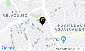 Mapa de Video Producciones Elsy en Aguascalientes