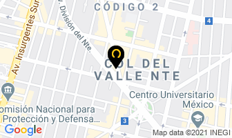 Mapa de Vidreria Alva en Ciudad de Mexico