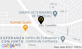 Mapa de Vidriera San Angel S. De R.l. De C.v. en Mexicali