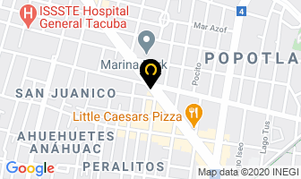 Mapa de Vidrieria Marina S.a De C.v en Ciudad de Mexico