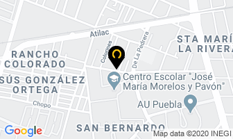 Mapa de Vidrieria Max en Puebla