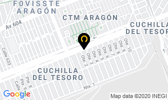 Mapa de Vidrieria Y Canceleria De Aluminio sanchez Gtvo A Madero en Ciudad de Mexico