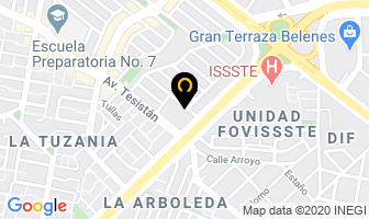 Mapa de Vidrio Y Aluminio Lomeli en Zapopan