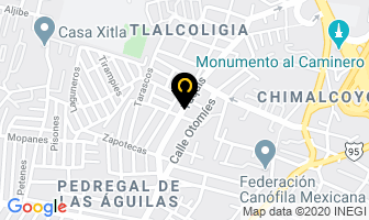 Mapa de Vidrio Y Aluminio Tlalcoligia. Cancelería En General. en Ciudad de Mexico